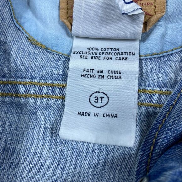 Vintage 90s Levi Strauss “My First Levi” Denim Jean Jacket Kids Size 3T - Picture 5 of 11